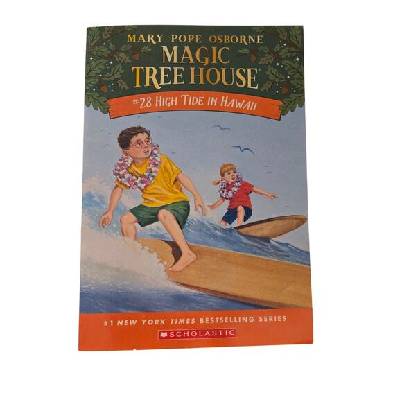 MAGIC TREE HOUSE #28 HIGH TIDE IN HAWAII Mary Pope Osborne Chapter Book - Picture 1 of 9